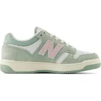 New Balance Pre Girls B480 Lace White Taglia: 33 | Scarpe Sportive Outlet | Unisex | Bianco