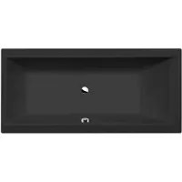 Hak CLEO vasca rettangolare 160x75x48cm, nero opaco