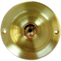 Grothe Guscio di contatto tondo MS spazzolato, da incasso KS 2070 MS-GL