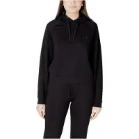 Armani Exchange per donna. XW000827AF13397UC001 Felpa con logo nero (XS), Casual, Sportivo, Multisport, Viscosa