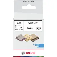 Bosch Powertools Graffette metalliche, tipo 53/10