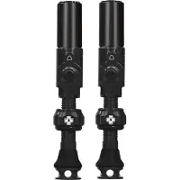 Muc-Off Tubeless Valves Big Bore Hybrid Valvola per bicicletta (60 mm, nero)