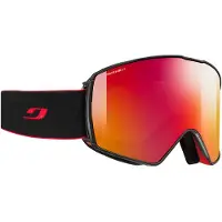 Julbo - Maschera da sci - Launcher Spectron HD 3 Black/Red in Silicone - Nero