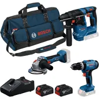 Bosch K-T Gsb18V-25 Gbh18V-18 Gws18V-8