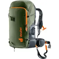 Deuter - Zaino airbag - Alproof Tour 38+5 Khaki Black per Uomo - Kaki
