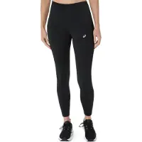 Asics Women's Core Tight Leggings da running Donna (S, nero)