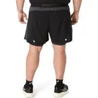 Asics Road 2N1 5'' Short Pantaloncini da running Uomo (M, nero)