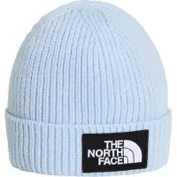 The North Face Baby's Logo Box Beanie Berretto Bambini (39-44,5 cm - 0-12 Months, blu)