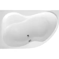Hak Handelsagentur Koch Vasche da bagno Aqualine - Vasca da bagno Cidlina 160, 1600x1050x450 mm, sinistra, bianco G3615
