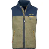 TROLLKIDS Kid's Hemsedal Vest Gilet in pile Bambini (98, olivia)