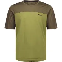 Mons Royale Diversion Merino Bike Jersey S/S Maglietta da ciclismo Uomo (XL, olivia)