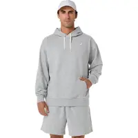 Asics per uomo. 2031F449 Felpa French Terry Relaxed grigia (M), Casual, Sportivo, Grigio, Cotone