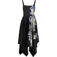 Desigual , Abito disegnato da Mr. Christian Lacroix, Donna, Cotone, Nero, M