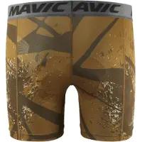 Mavic Trail Liner Graphic Short Mutande ciclismo Uomo (M, marrone/beige)