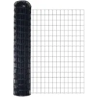 vidaXL Recinzione in ferro zincato e rivestito in PVC, grigio, 1,4 x 10 metri
