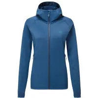 Mountain Equipment Women's Jorasses Hooded Jacket Giacca in pile Donna (38, blu)