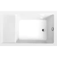 Hak Vasche da bagno Polysan - Vasca da bagno JAZZ, 1200x750x390 mm, bianco 72913