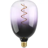 Eglo Lampadina LED E27 4W T120 1.800K Lampadina a filamenti viola dimmerabile