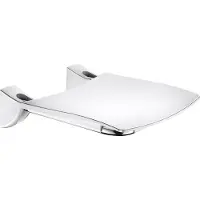 Delabie sedile doccia comfort pieghevole in acciaio inox hgl. pol.