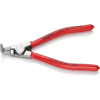 Knipex 46 23 A11 Pinza per anelli esterni su alberi con rivestimento in plastica cromata 125 mm