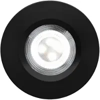 Nordlux Luci LED da incasso Don Smart, nere, Ø 8,5 cm, IP65, RGBW