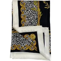 GUESS Sciarpa nera 90 x 90 — Sciarpa