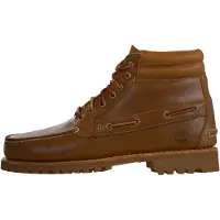Timberland per uomo. TB0A2N4CAMX1 Stivaletti in pelle Authentic marrone (45.5 W), Basso, Stringhe, Casual