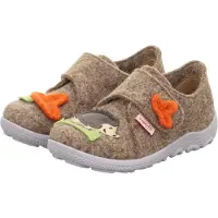 Superfit Ciabatta 'HAPPY OCTI' crema / beige scuro / arancione scuro / nero