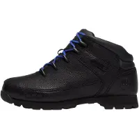 Timberland per uomo. TB0A2K84W021 Stivali Euro Sprint in pelle nera (41.5), Nero, Basso, Stringhe, Outdoor, All'aperto