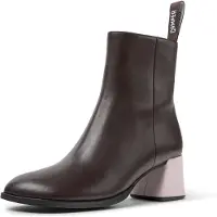 Camper per donna. K400798-011 Stivaletti in pelle Kora marrone (36), 5 a 8cm, Nessuno, Casual