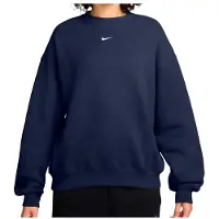 Nike Women's Studio Fleece MW Oversize Crew Maglione Donna (XL, blu)
