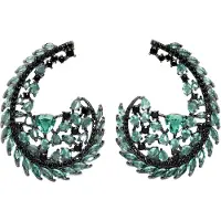 Avant Garde Orecchini 'Jelenama' verde