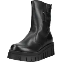 Nero Giardini stivaletto platform da donna in pelle nero | Taglia 38
