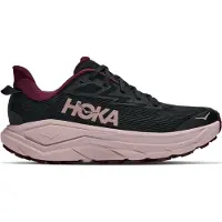 Hoka One One Women's Challenger 8 Scarpe per trail running Donna (39 1/3 - Regular, nero/rosa)