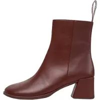 Camper per donna. K400798-007 Stivaletti in pelle Kora bordeaux (41), 5 a 8cm, Nessuno, Classico