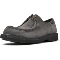 Camper per uomo. K100999-005 Scarpe di pelle con lacci Norman grigio (43), Basso, Stringhe, Casual