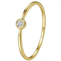 Dear Me Anello oro / trasparente