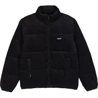 Volcom - Piumino in velluto a coste - Walltz Corduroy Jacket Black per Uomo in Cotone - Taglia XL - Nero