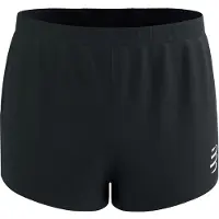 Compressport Racing Split Short Pantaloncini da running Uomo (S, nero)
