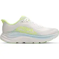 Hoka One One - Scarpe da Running - Clifton 11 W Frost/Neon Yuzu per Donne - Taglia 38 2/3 - Bianco