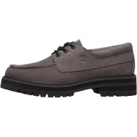 Timberland per uomo. TB0A42KGEJV1 Scarpe in pelle grigia Britton Drive (41), Basso, Stringhe, Casual, Grigio