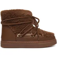 INUIKII per donna. 1001.003.0282 Stivali in Pelle Curly marrone (39), Basso, Stringhe, Casual