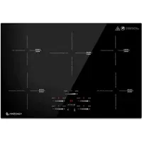 Amzchef Piano A Induzione Ce-fs-i95s-gffdd0 5 Fuochi