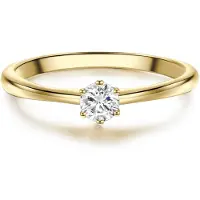 Trilani Anello giallo oro