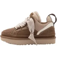 Ugg per donna. 1144032 Sneakers in Pelle Lowmel marrone (36), Basso, Stringhe, Casual