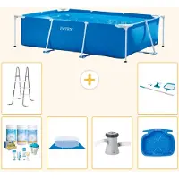 Intex Piscina fuori terra rettangolare - 260x160x65 cm - 7 pezzi - Modello S20831