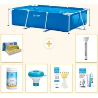 Intex Piscina fuori terra rettangolare - 260x160x65 cm - 7 pezzi - Modello S21251