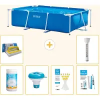Intex Piscina fuori terra rettangolare - 260x160x65 cm - 7 pezzi - Modello S21251