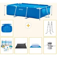 Intex Piscina fuori terra rettangolare - 260x160x65 cm - 7 pezzi - Modello S20830