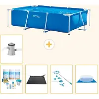 Intex Piscina fuori terra rettangolare - 260x160x65 cm - composta da 6 elementi - modello S20824